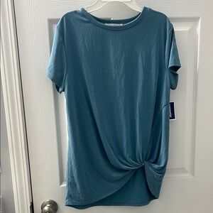 NWT Green Envelope blouse